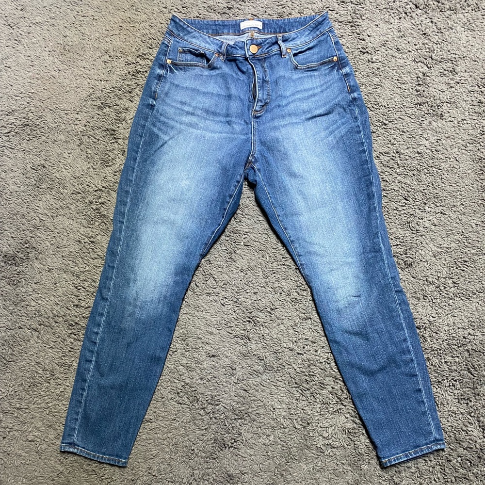LOFT Slim Pockets Curvy Waist Skinny Jean Size 10
